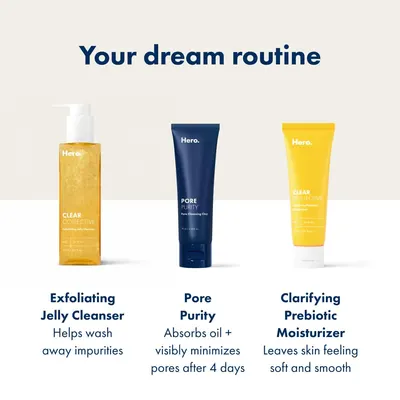 Secondary Images for Amazon.com : HERO COSMETICS Pore Purity Clay Mask