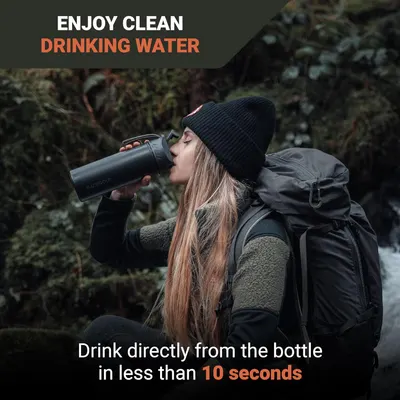Secondary Images for Amazon.com : Bachgold Water Bottle with Filter