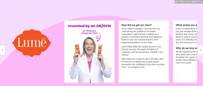 Brand Story for Amazon.com : Lume Whole Body Deodorant