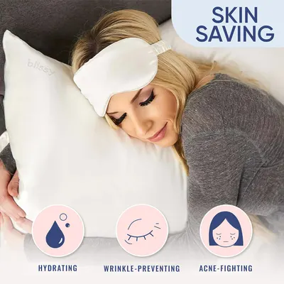 Secondary Images for Amazon.com: Blissy Silk Pillowcase