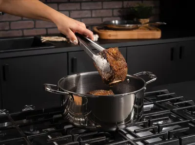 Secondary Images for Amazon.com: HexClad Hybrid Nonstick Dutch Oven