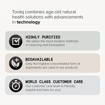 Secondary Images for Amazon.com: Toniiq 18,000mg 10x Concentrated Ultra High Strength Extract
