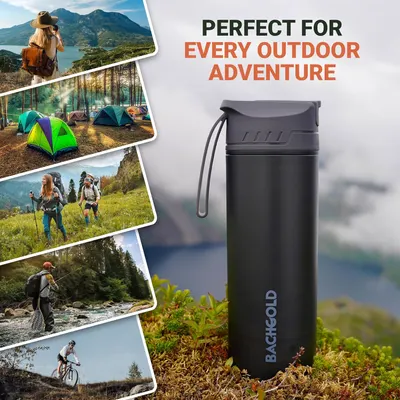 Secondary Images for Amazon.com : Bachgold Water Bottle with Filter