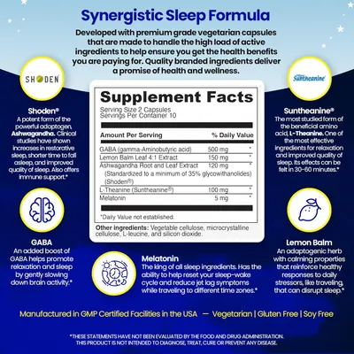 Secondary Images for Amazon.com: Travel Sleep Aid