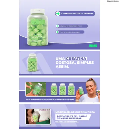 Premium A+ Content for Guday Gummy de Creatina