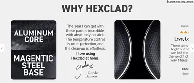 Brand Story for Amazon.com: HexClad Hybrid Nonstick Dutch Oven