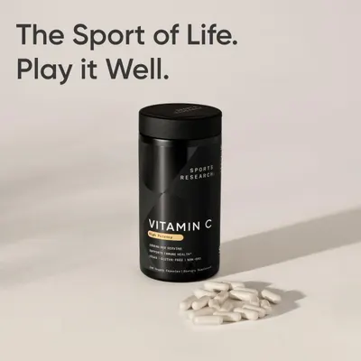 Secondary Images for Amazon.com: Sports Research High Potency Vitamin C Supplement