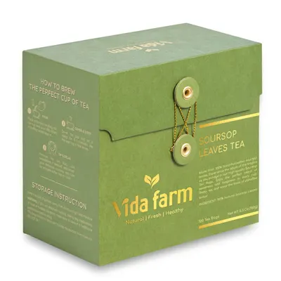 Secondary Images for Amazon.com : VIDA FARM 100 Soursop Tea Bags