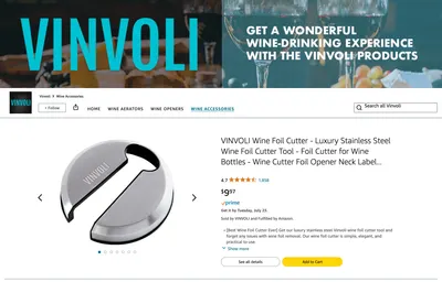 Brand Store for Amazon.com: Vinvoli: Wine Accessories