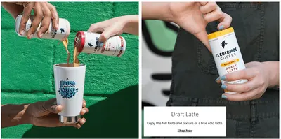 Amazon listing image for colombe storefront 2
