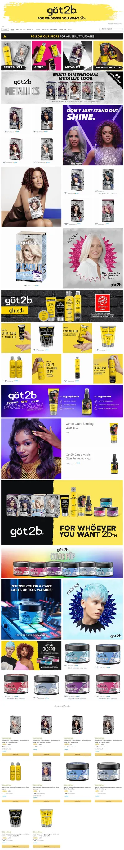 Brand Store for got2b