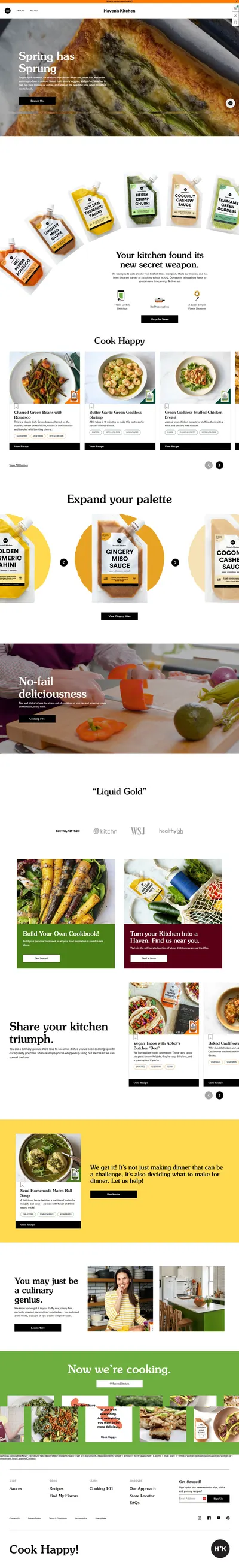 Amazon listing image for havenskitchen.com