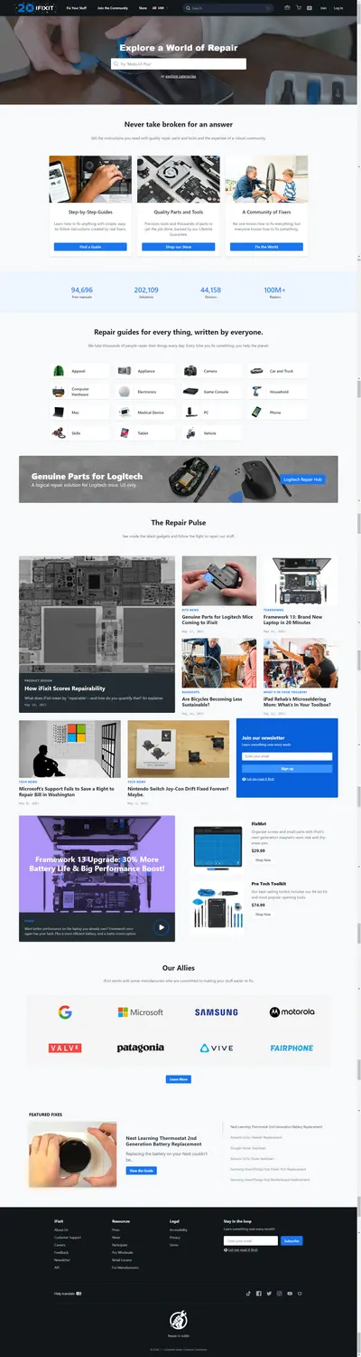 Amazon listing image for ifixit.com