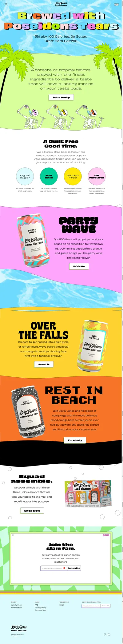 Amazon listing image for kookslamshardseltzer.com