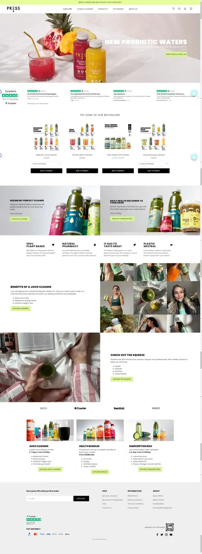 Amazon listing image for press-london.com