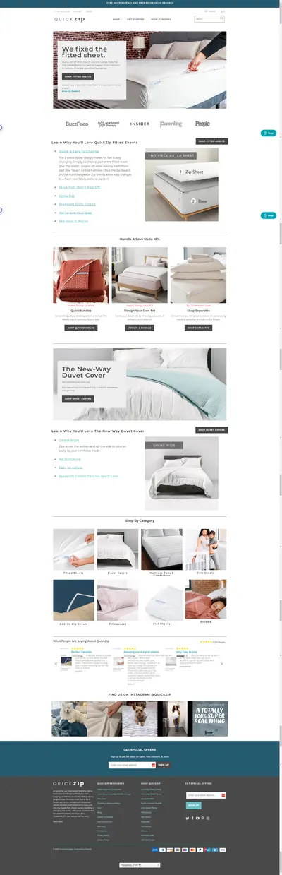 Amazon listing image for quickzip.com