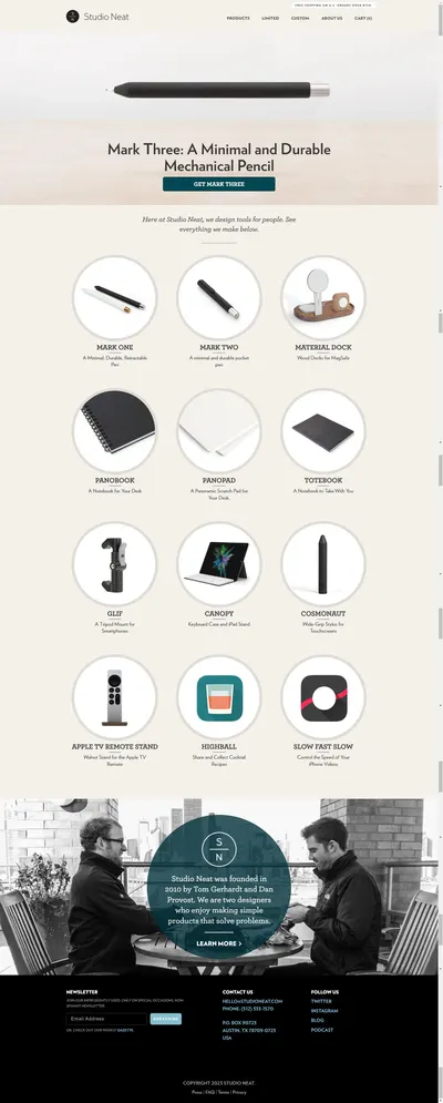 Amazon listing image for studioneat.com