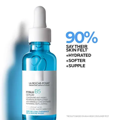 Secondary Images for Amazon.com: La Roche-Posay Hyalu B5 Pure Hyaluronic Acid Serum for Face