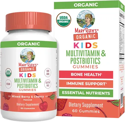 Highlights multiple health benefits of the product for kids, including bone health, immune support, and essential nutrients. Emphasizes the product's safety and compatibility with various dietary…