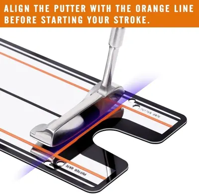Secondary Images for Amazon.com : BIRDIEBLAST Golf Putting Mirror
