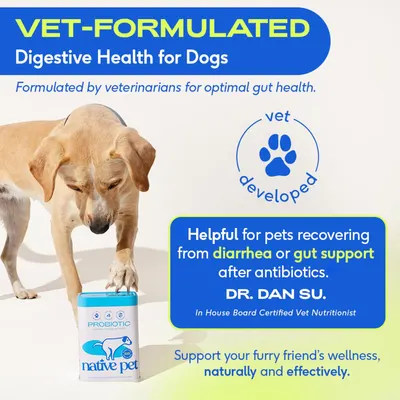 Secondary Images for Amazon.com : Native Pet Probiotics for Dogs
