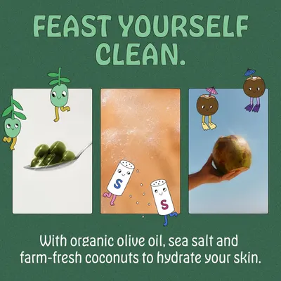 Secondary Images for Amazon.com : Naked Feast Peppermint Soap