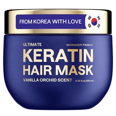 Secondary Images for Amazon.com: Korean Keratin Hair Mask with Argan Oil