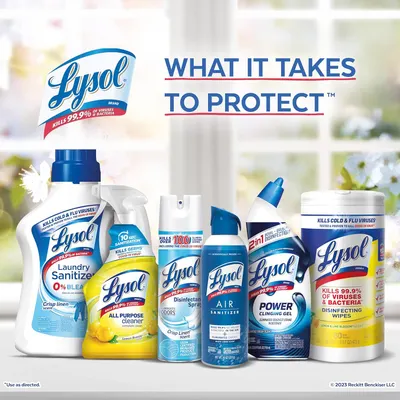 Secondary Images for Amazon.com: Lysol Power Clean Multi-Surface Cleaner