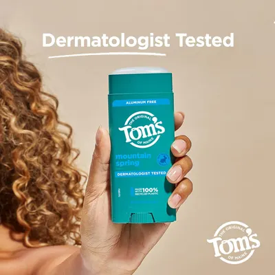 Secondary Images for Amazon.com : Tom’s of Maine Mountain Spring Natural Deodorant for Men and Women