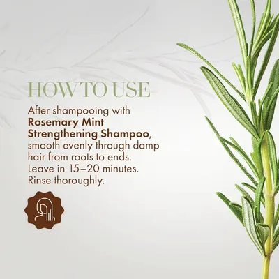 Secondary Images for Amazon.com: Mielle Organics Rosemary Mint Strengthening Hair Masque
