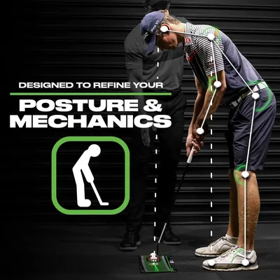 Secondary Images for Amazon.com : BACK 2 BASICS GOLF Putting Mirror Training Aid for Golf