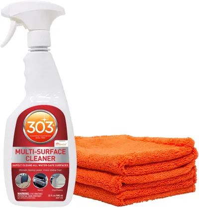 Secondary Images for Amazon.com: 303 Products Multi Surface Cleaner Towel Bundle