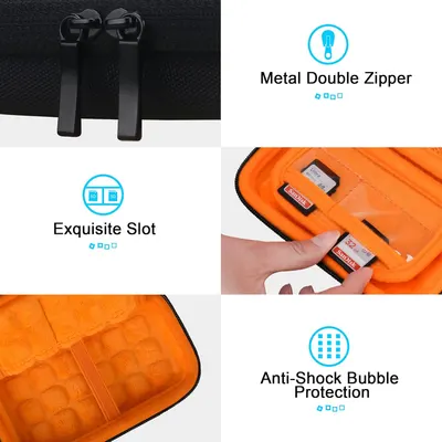 Secondary Images for Lacdo Hard Carrying Case for SanDisk Extreme PRO/SanDisk Extreme Portable SSD 500GB 1TB…