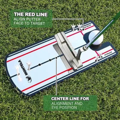 Secondary Images for Amazon.com : Montela Golf Putting Mirror