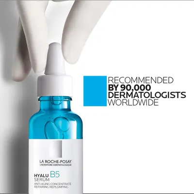 Secondary Images for Amazon.com: La Roche-Posay Hyalu B5 Pure Hyaluronic Acid Serum for Face