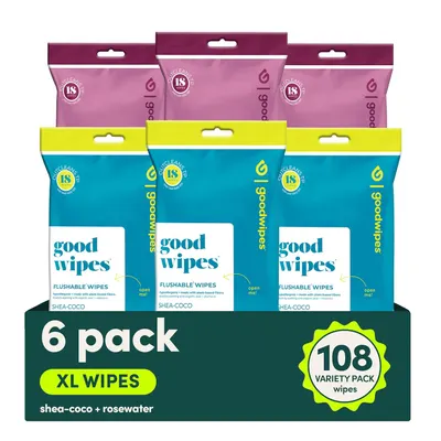 Secondary Images for Amazon.com: goodwipes Flushable Wipes Travel Size