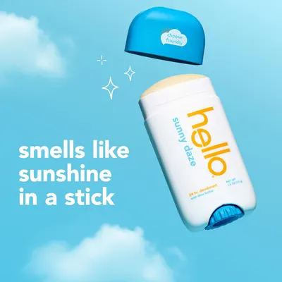 Secondary Images for Amazon.com : hello Sunny Daze Aluminum Free Deodorant for Women and Men with Shea Butter
