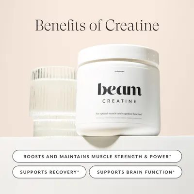 Highlights multiple benefits of the creatine supplement to show its versatility in supporting both physical and cognitive performance.