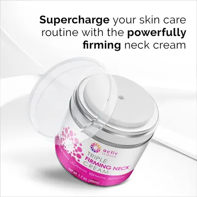 Secondary Images for Amazon.com: ACTIVSCIENCE Neck Firming Cream