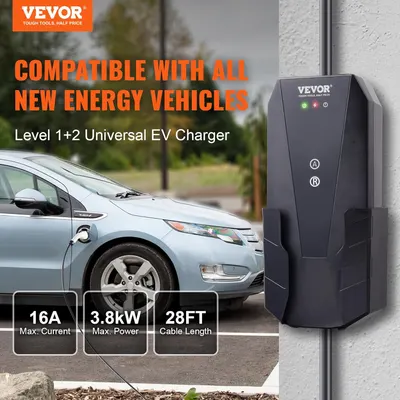 Secondary Images for Amazon.com: VEVOR Level 1+2 Portable EV Charger