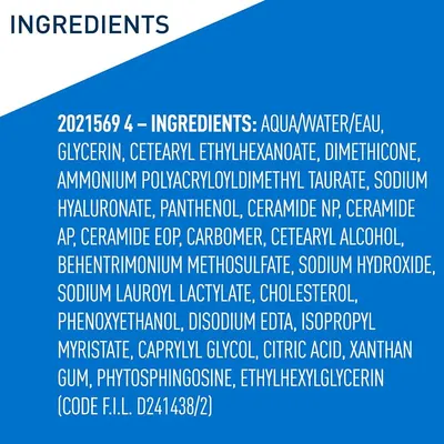 Secondary Images for Amazon.com: Cerave Hyaluronic Acid Serum for Face with Vitamin B5 and Ceramides