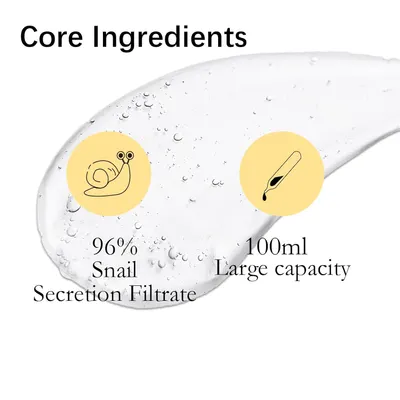 Secondary Images for Amazon.com: Snail Mucin Serum 96% Snail Secretion Filtrate