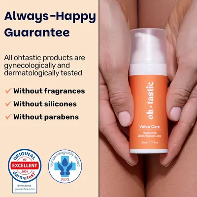 Secondary Images for Natural Sensitive Lubricant with Hyaluronic Acid for Women