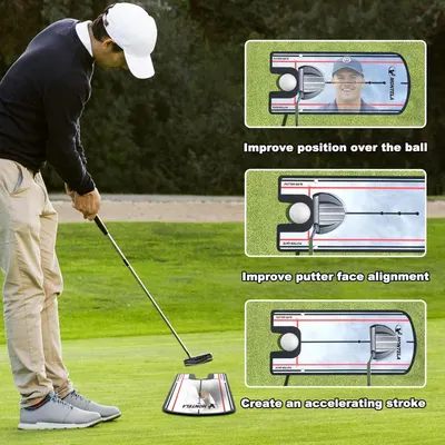 Secondary Images for Amazon.com : Montela Golf Putting Mirror