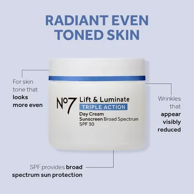 Secondary Images for Amazon.com: No7 Lift & Luminate Triple Action Skincare Set
