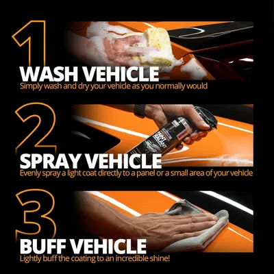 Secondary Images for Amazon.com: CERAKOTE® Platinum Rapid Ceramic Paint Sealant Spray (14 oz.)