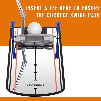Secondary Images for Amazon.com : BIRDIEBLAST Golf Putting Mirror