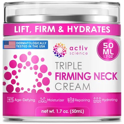 Secondary Images for Amazon.com: ACTIVSCIENCE Neck Firming Cream