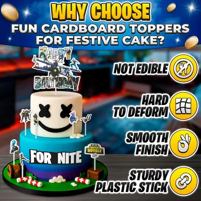 Secondary Images for Amazon.com: Video Game Cake Topper