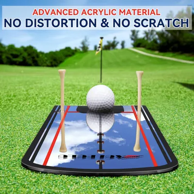 Secondary Images for Amazon.com : prowithlin Golf Putting Mirror